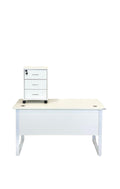 Desk with Attached Drawer Unit – Code DS-1007